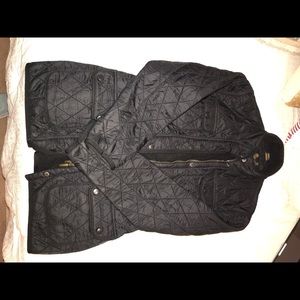 Black Quilted Barbour Jacket women’s